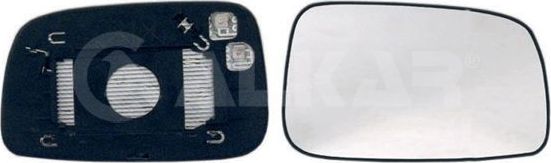 Зеркальное стекло бокового зеркала Alkar правое для Toyota Avensis II 2003-2006. Артикул 6432265