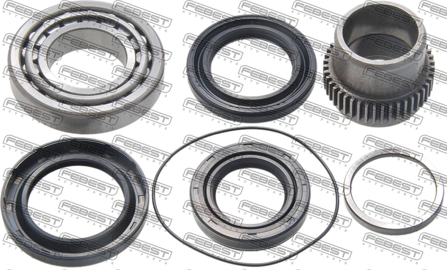 Ступичный подшипник (подшипник ступицы колеса) Febest. Артикул KIT-ET
