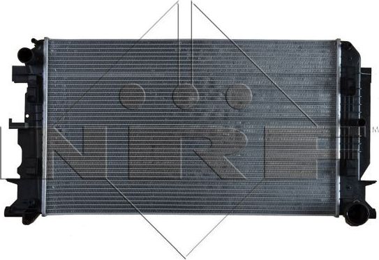 Радиатор охлаждения двигателя NRF (алюминий). Артикул 53885A