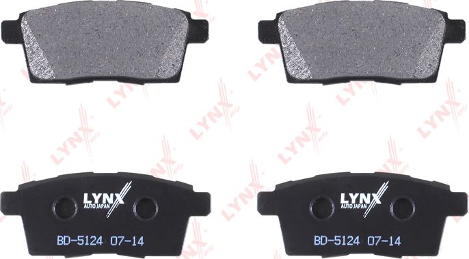 Тормозные колодки LYNXauto. Артикул BD-5124