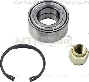 Ступичный подшипник (комплект) NTN / SNR передний для Citroen C3 II 2009-2011. Артикул R159.17
