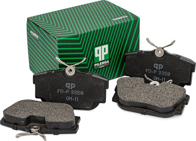 PILENGA Колодки тормозные задние диск 94 7х50 9х16 5  VAG VW T4. Артикул fd-p3350