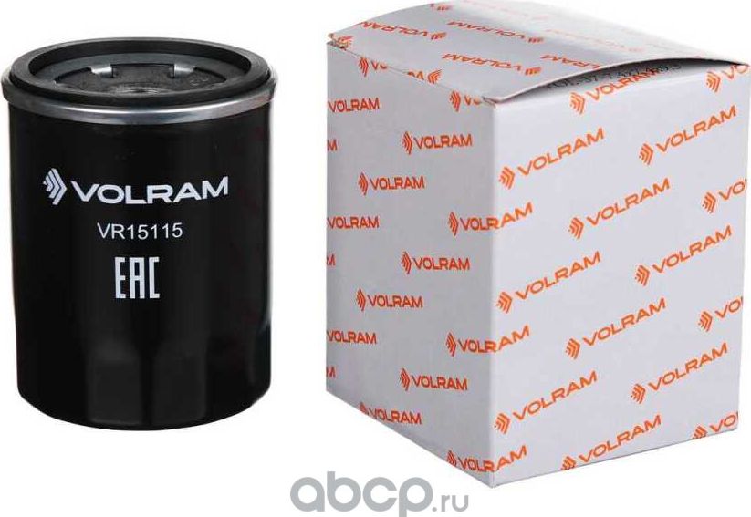 ФИЛЬТР МАСЛЯНЫЙ MITSUBISHI LANCER 1.6-2.0 08- KIA SPORTAGE 2.0 94-05 HAVAL H6 (Volram). Артикул VR15115