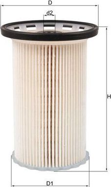 Топливный фильтр Mahle-Knecht. Артикул KX 342