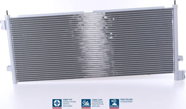 Радиатор кондиционера (конденсатор) Nissens (алюминий) для Volvo  FH 2005-2026. Артикул 94903