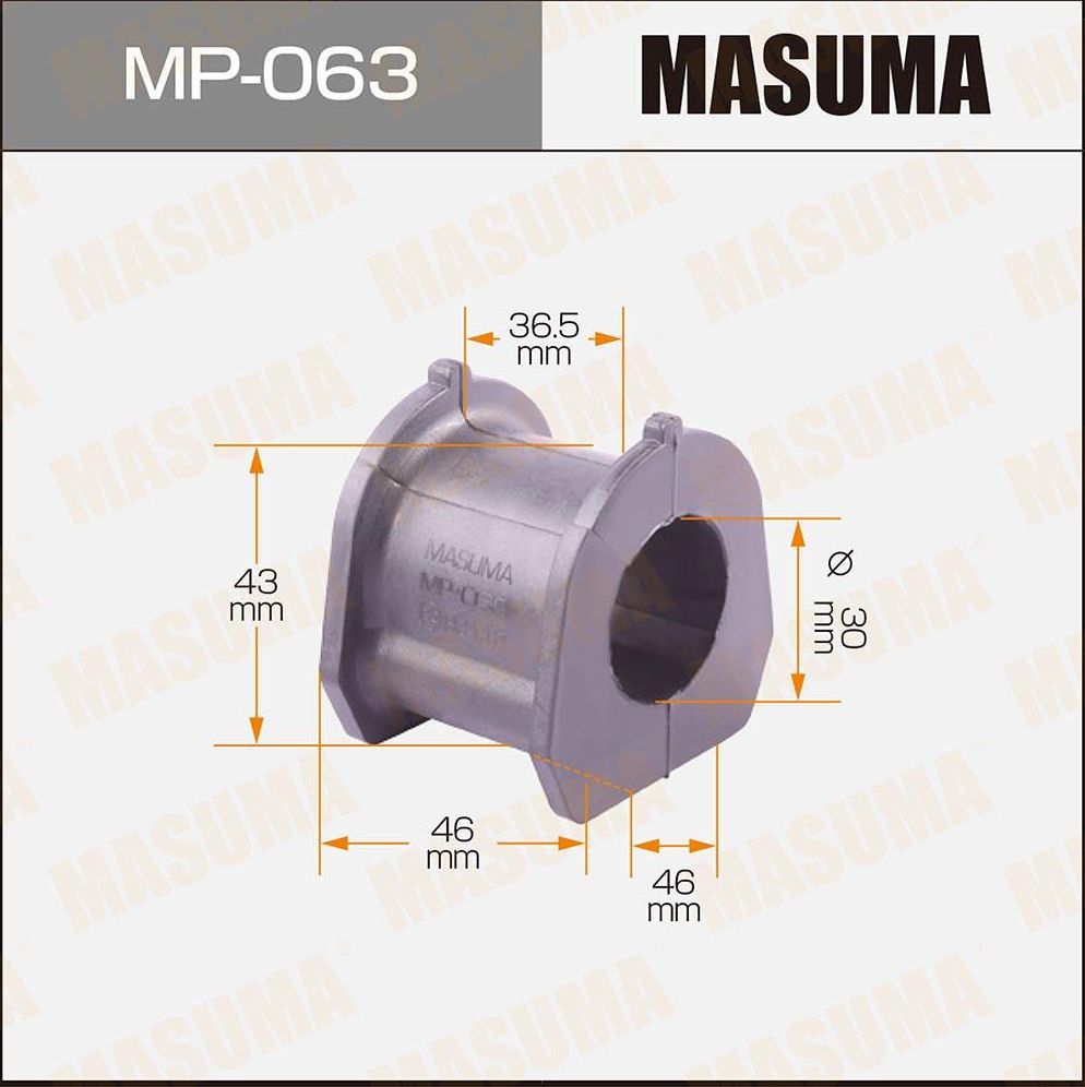 Втулки стабилизатора Masuma. Артикул MP-063