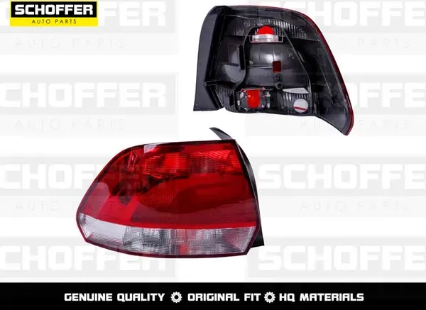 ФОНАРЬ ЗАДНИЙ ЛЕВЫЙ VOLKSWAGEN POLO SEDAN 10-14 (Schoffer). Артикул SHF15028