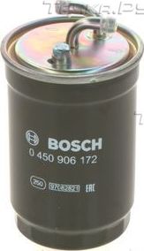 Топливный фильтр Bosch для Ford Fiesta II 1989-1993. Артикул 0 450 906 172