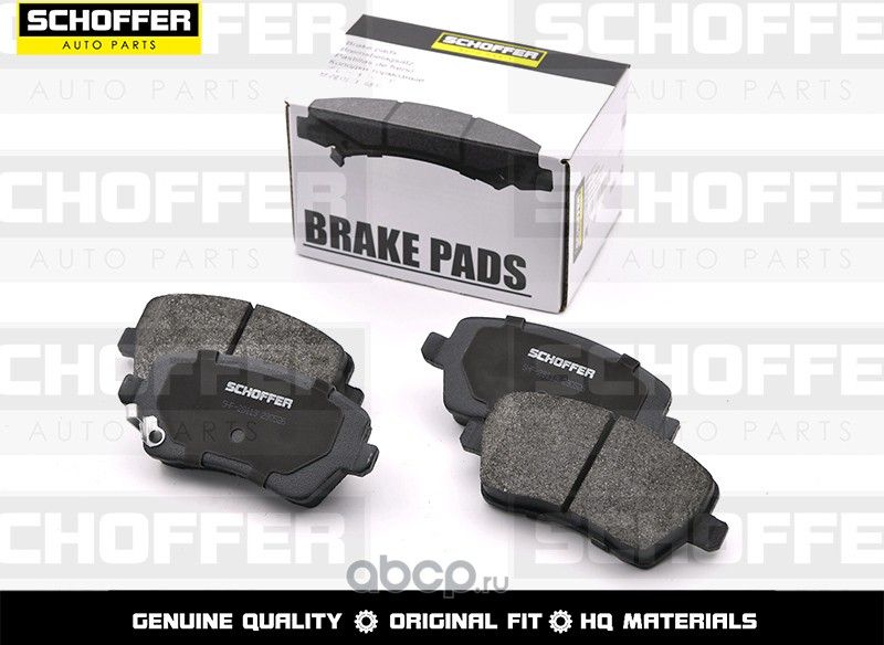 Колодки тормозные передние NISSAN ALMERA GA15 12- (Schoffer). Артикул SHF23113