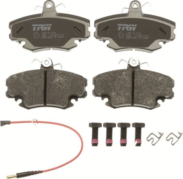 Тормозные колодки TRW COTEC передние для Renault 21 1986-1993. Артикул GDB1465