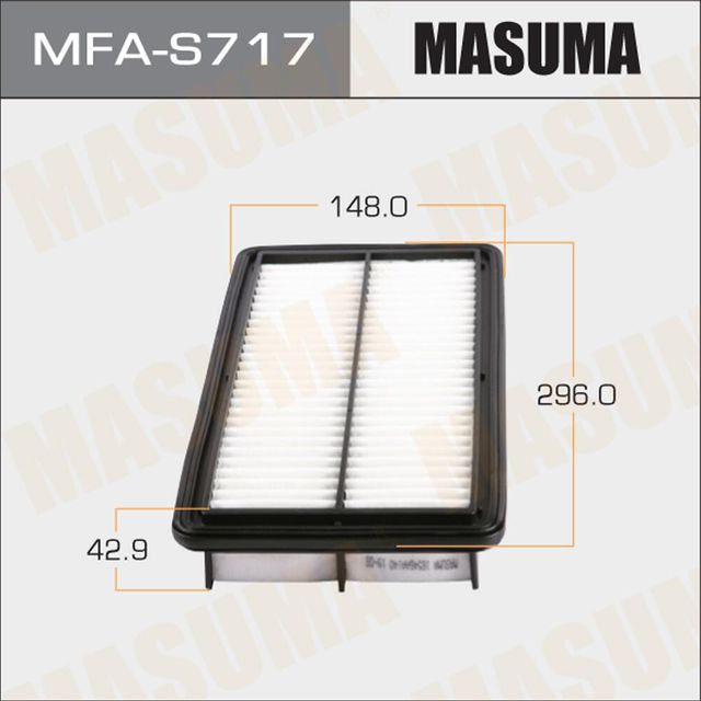 Воздушный фильтр Masuma. Артикул MFA-S717