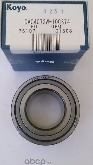 Ступичный подшипник Koyo. Артикул DAC4072W-10CS74