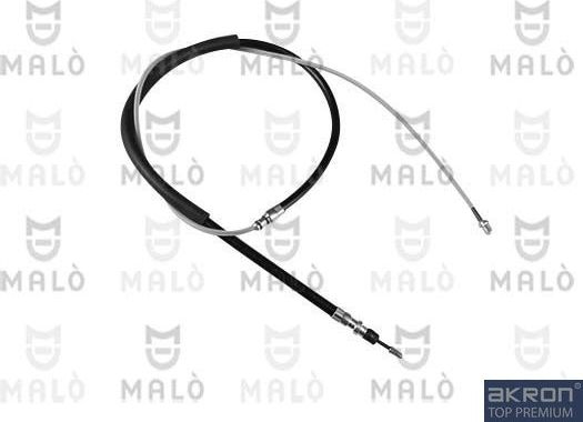 Трос ручника (тросик ручного тормоза) Malò. Артикул 26780