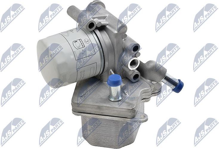 Радиатор масляный (маслоохладитель) для двигателя NTY (алюминий). Артикул CCL-FR-011