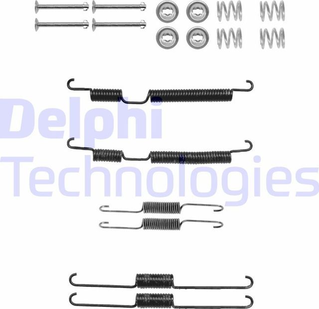 Комплектующие, тормозная колодка Delphi. Артикул LY1309