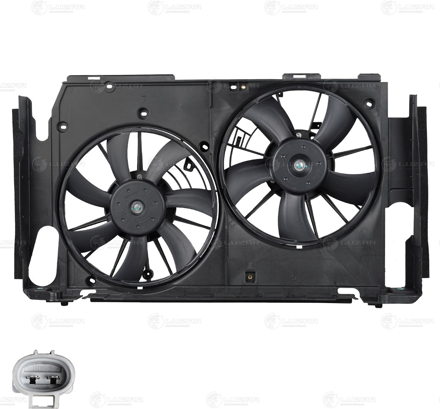 Вентилятор радиатора двигателя Luzar. Артикул LFK 19R4