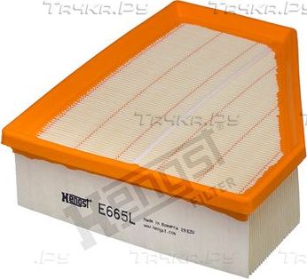 Воздушный фильтр Hengst правый для Volkswagen Phaeton I 2002-2016. Артикул E665L