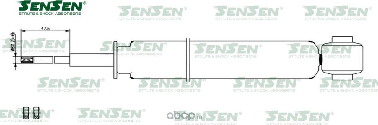 Амортизатор (Sensen). Артикул 32130367