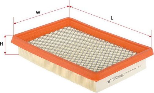 Воздушный фильтр Sakura. Артикул A-1728