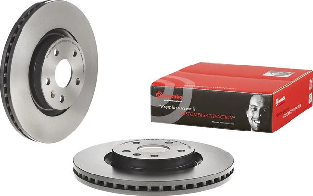 Тормозной диск Brembo UV Coated передний для Saab 9-5 II 2010-2012. Артикул 09.B358.11