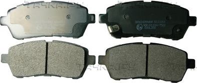 Тормозные колодки Denckermann передние для Subaru Justy IV 2007-2011. Артикул B111011