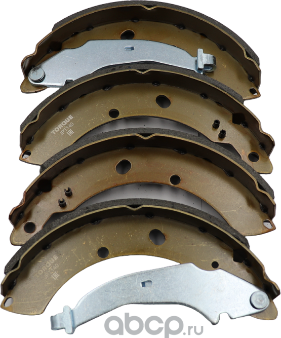 Колодки тормозные задние (Torque). Артикул JPT140