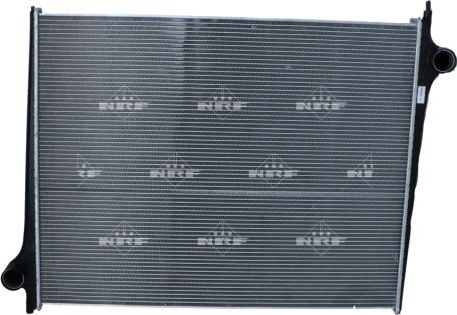 Радиатор охлаждения двигателя NRF (алюминий). Артикул 509598