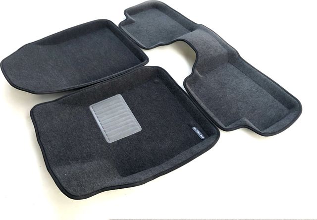 Коврики текстильные Euromat 3D Business для салона Kia Ceed III 2018-2026 Темно-серые. Артикул EMC3D-002902G