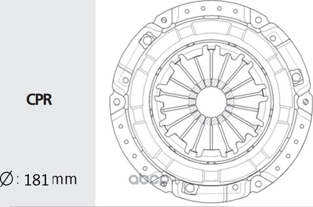 Корзина сцепления (Valeo) Valeo. Артикул HDC93