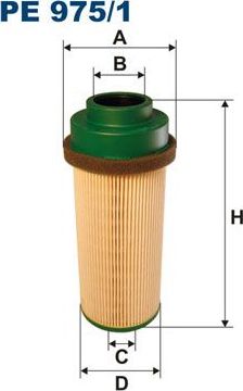 Топливный фильтр Filtron для DAF CF 85 2001-2013. Артикул PE 975/1