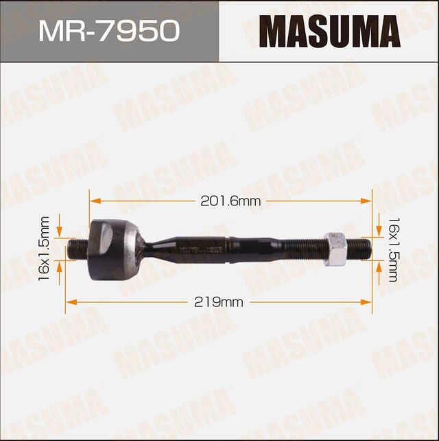 Рулевая тяга Masuma правая/левая для Mitsubishi Pajero Sport II 2008-2016. Артикул MR-7950