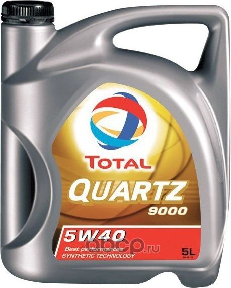 Масло TOTAL Quartz 9000 5W-40 5л.. Артикул 148650