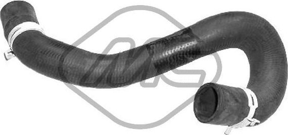 Патрубок радиатора (системы охлаждения) Metalcaucho. Артикул 08774