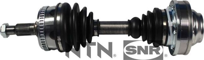 Полуось (привод в сборе, приводной вал) NTN / SNR. Артикул DK51.003