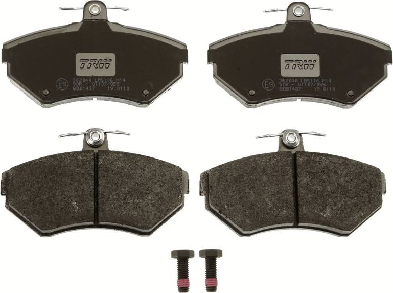 Тормозные колодки TRW COTEC. Артикул GDB1437