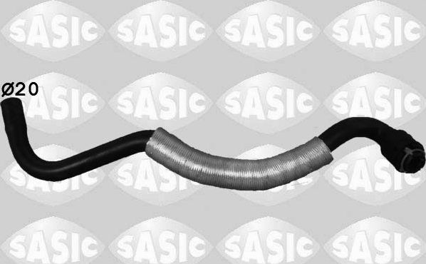 Патрубок радиатора (системы охлаждения) Sasic. Артикул 3406291