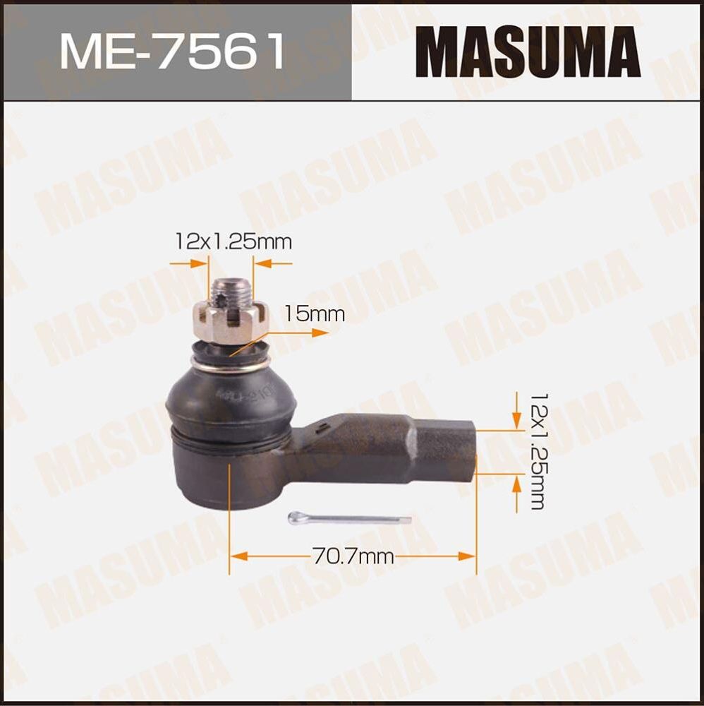 Наконечник рулевой тяги Masuma. Артикул ME-7561
