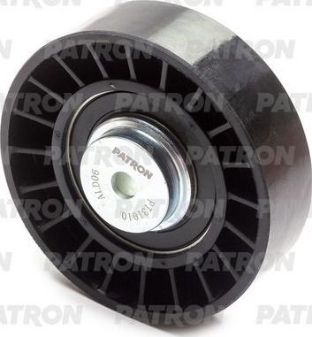 Направляющий (ведущий) ролик приводного поликлинового ремня Patron верхний для Audi 80 V (B4) 1991-1996. Артикул PT31010