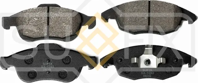Колодки дисковые тормозные передние правые/левые CITROEN BERLINGO Box Body/MPV ( (Sufix). Артикул SX1093