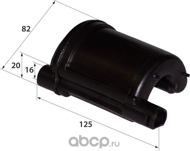 FC-04 23300-74330 (фильтр топливный) (RB-Exide). Артикул FC04