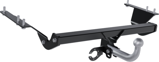 Фаркоп PT Group с крашеной балкой и оцинкованным крюком для Toyota Corolla E180/E170 седан 2013-2019. Артикул TCL-07-991528.00Black