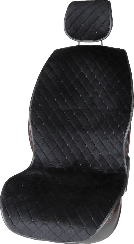 Накидки Seintex на сидения ПК Велюр размер M (шов черный). Артикул 97818