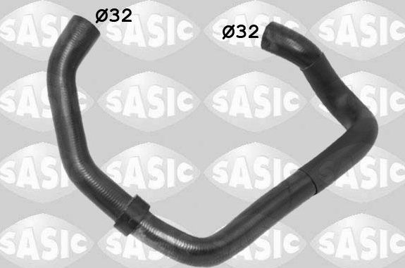 Патрубок радиатора (системы охлаждения) Sasic. Артикул 3406328