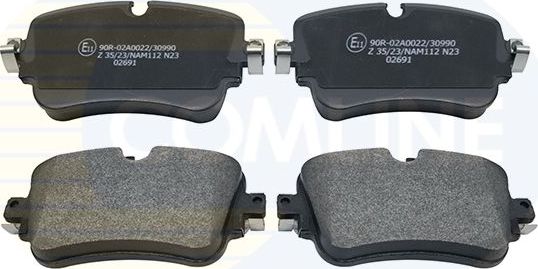 Тормозные колодки Comline Comline. Артикул CBP02691