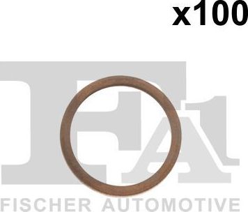 Сальник, уплотнительное кольцо FA1 (медь). Артикул 491.310.100