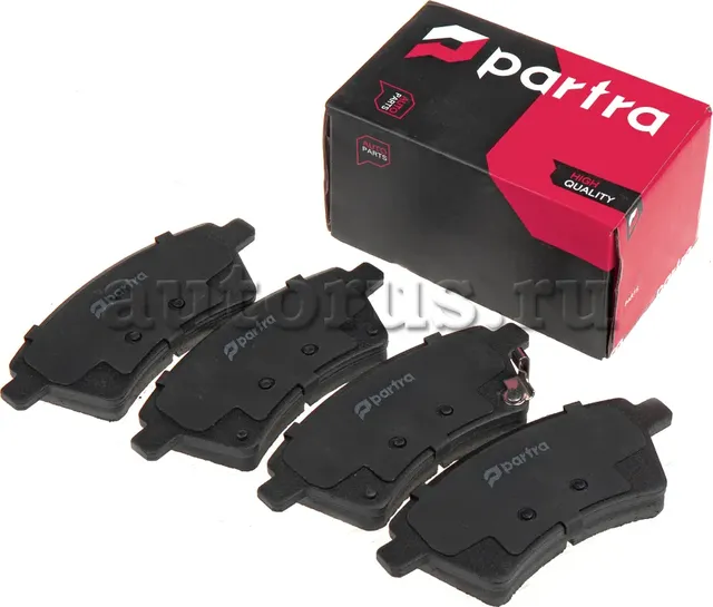 Колодки тормозные дисковые | перед прав/лев | (Partra). Артикул BP6192