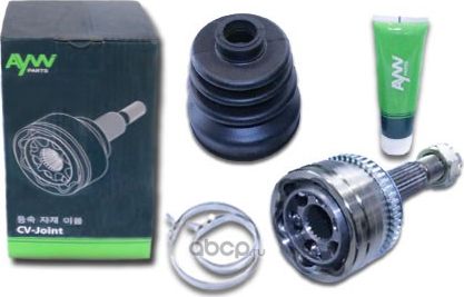 Шрус Внешний HYUNDAI ACCENT IV (RB) 11/10> SOLARIS IV (RB) 11/10> VERNA IV (R (Aywiparts). Артикул AW1510658A