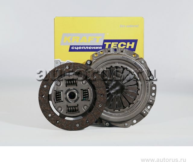Сцепление (комплект) KraftTech 3P Kit для Nissan Sunny N14 1990-1995. Артикул W03190J
