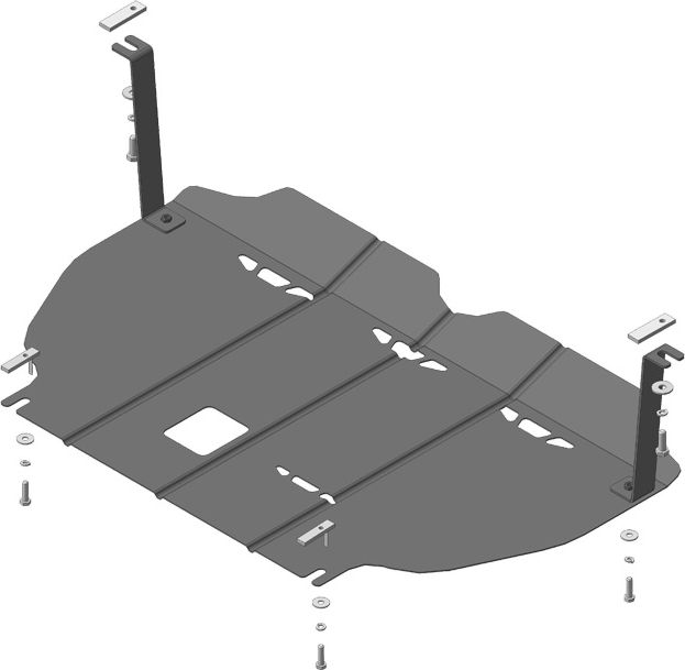 Защита Мотодор для двигателя и КПП Kia Sportage IV 2016-2026. Артикул 61011