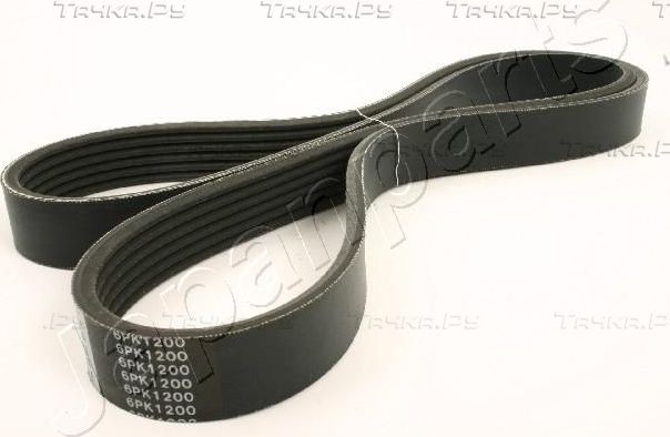 Приводной ремень поликлиновой Japanparts. Артикул DV-6PK1200